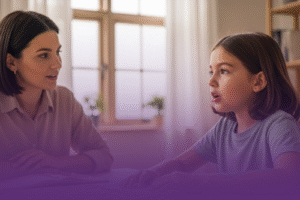 The stuttering child